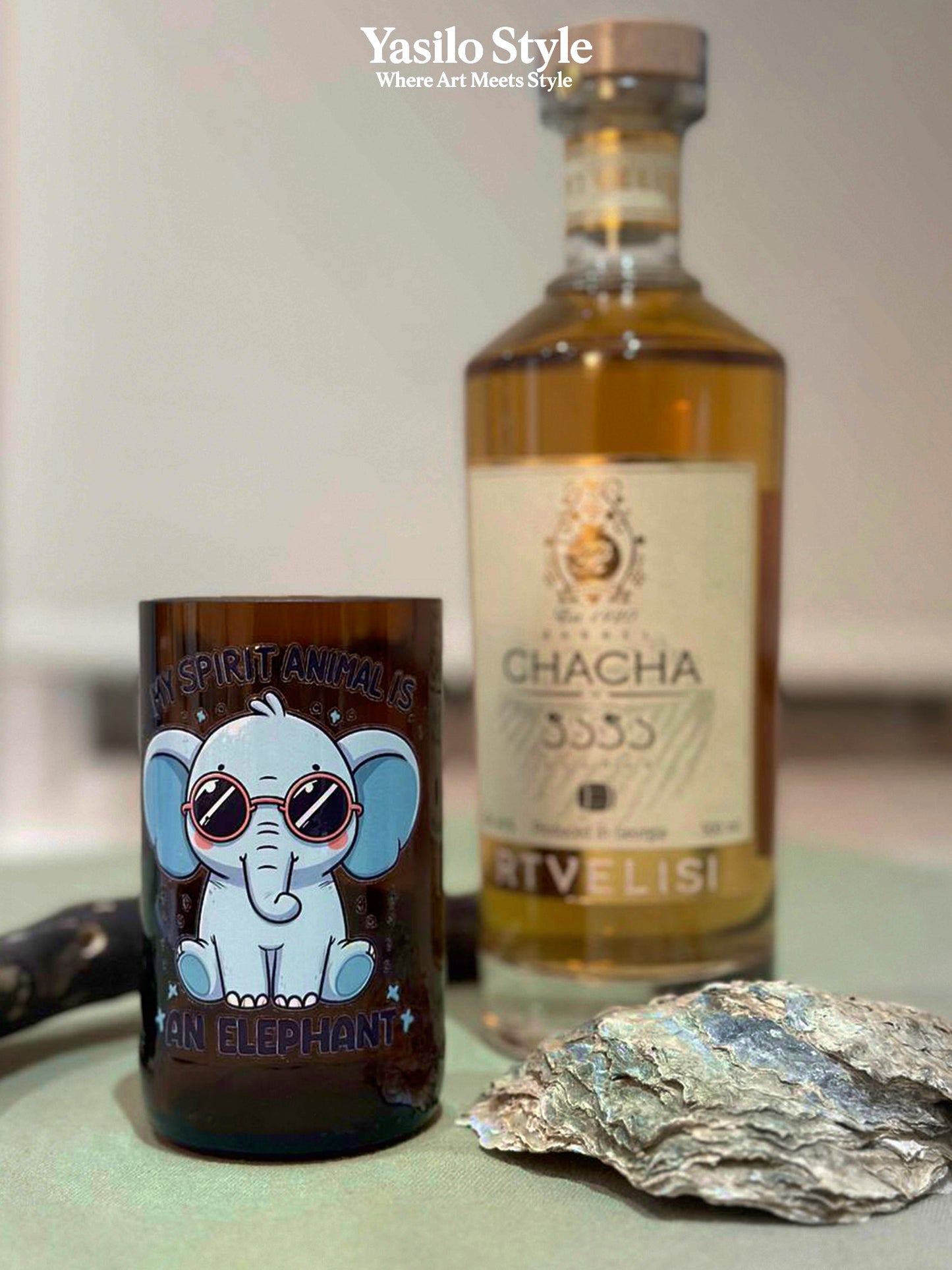 Handmade & Upcycled Mug Glassware