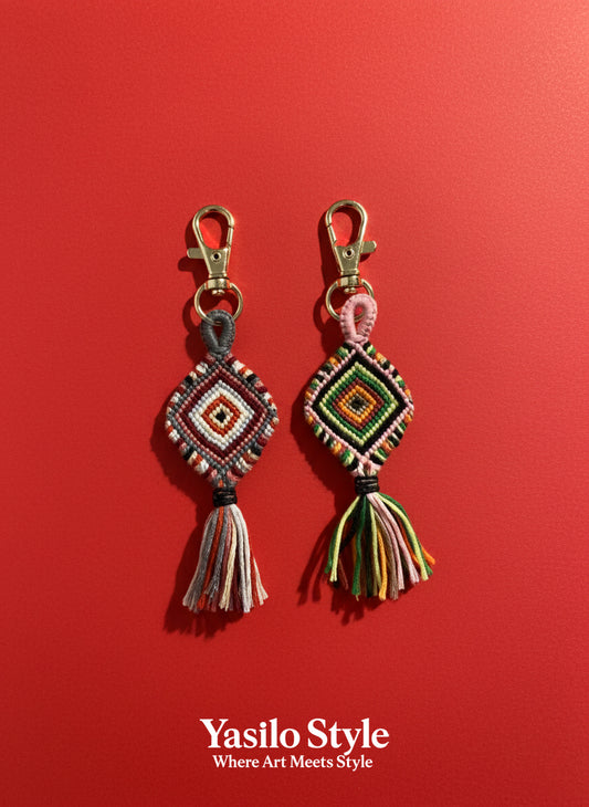 Bohemian Friendship Keychain