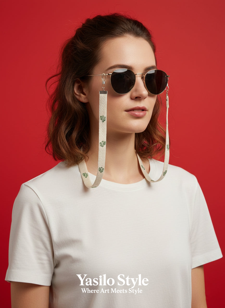 Glasses strap | Cactus or Chamomile